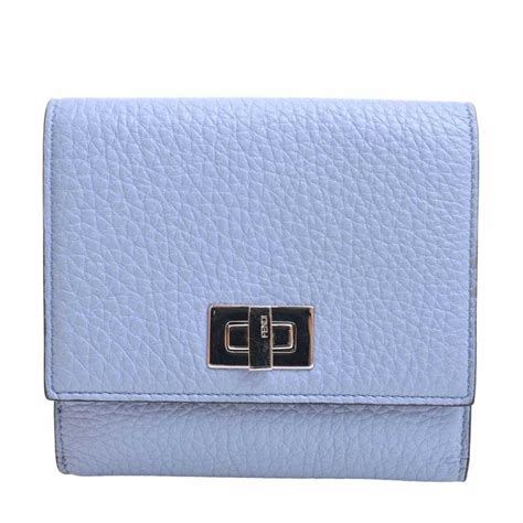 fendi monster bifold wallet|fendi peekaboo wallet.